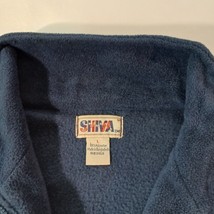 Shiva American Manufacturing Tube Men's 1/4 Zip Pullover Blue Sweater Size Large image 3