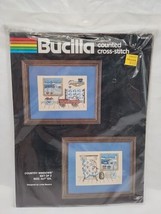 Bucilla Country Windows Set Of 2 5&quot; X 7&quot; Counted Cross Stitch - £21.79 GBP