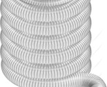 Heavy Duty Clear-Vue Pvc Dust Collection Hose, 4&quot; X 50&#39;, Made In Usa! - $149.95