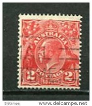 Australia 1914-24 Used King George - $12.87