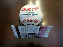 Bill Skowron Hank Bauer 1956 Wsc New York Yankees Signed Auto Oml Baseball Jsa - £93.44 GBP