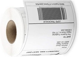 Thermal Direct Perforated Shipping Label (Pack of 500 Per Roll Labels) - $6.99