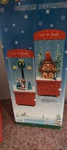 Lighted Snowing Musical Christmas Carolers LampPost Decoration w/ Box &amp; ... - $928.97 MXN