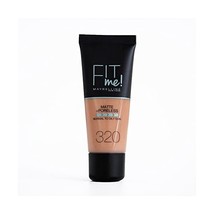 Maybelline Fit Me Matte &amp; Poreless Foundation 320 Natural Tan 30ml  - $19.00