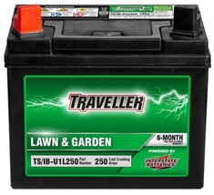 Traveller TS/IB-U1L250 - Powered By Interstate 12V 310A Rider Mower Battery - $78.68