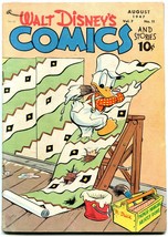 Walt Disney&#39;s Comics And Stories #83 Carl Barks Donald Vg - £45.50 GBP