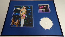 Miley Cyrus 16x20 Framed Bangerz CD &amp; MTV VMA Photo Display - £62.56 GBP