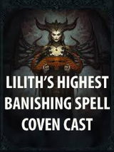 50-200X COVEN LILITH'S HIGHEST ELIMINATE AND BANISH THEM MAGICK RING PENDANT image 2