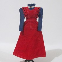 Barbie O Boy Corduroy 3486 Fashion Maxi Jumper Dress Top With Bead 1972 - £67.05 GBP