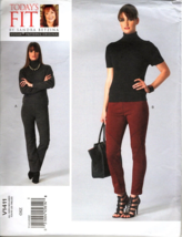 Vogue V1411 Womens 4 to 22 Sandra Betzina Fitted Pants Sewing Pattern New - £16.25 GBP