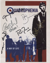 Quadrophenia (Movie) 5 Cast Members Phil Daniels Mod SIGNED Photo + COA Gte. - £135.25 GBP