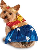 DC Comics Pet Costume, Medium, Wonder Woman, Blue - £10.61 GBP+