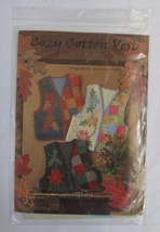 Four Corners Cozy Cotton Vest by Marjorie Webb FC1012 Size XS-XL NEW - £6.66 GBP