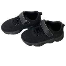 Hetios Kids Shoes Toddler 10 Lightweight Athletic Running Breathable Knit Black - $22.49