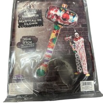 Fun World inflatable BLOODY CLOWN HAMMER Costume Prop Handheld 36&quot; HORROR - £14.60 GBP