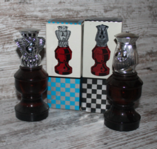 VTG AVON tai winds AFTER SHAVE KING AND QUEEN CHESS Set PIECES Gift New - $28.66