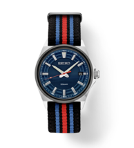 Seiko Racing Sports Quartz Blue Dial Men&#39;s Watch - $181.95