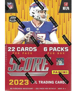 2023 Score NFL Blaster Box- 6PK/22CPP- New/Factory Sealed (Exclusive Num... - $54.95