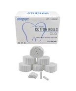 BRITEDENT Cotton Rolls 1 1/2 x 3/8 Plain #2 Medium 2000/Bx BSI-3000 - $34.30 CAD