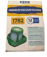 Veva Advanced Filters Premium Vacuum Filters 1782 Series 12 Pack - $21.69