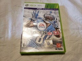 Madden NFL 13 (Microsoft Xbox 360, 2012) NFL Players EA Sports Game Disc - £3.91 GBP