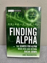 Wiley Finance Finding Alpha by Eric Falkenstein - £31.13 GBP