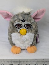 Tiger Furbies Plush Figure Furby 1998 Works Stuffed Animal Toy - £46.29 GBP