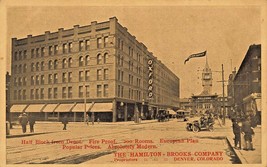 Denver Colorado~Oxford HOTEL-UNION DEPOT- Hamilton Brooks Company Postcard - £5.80 GBP
