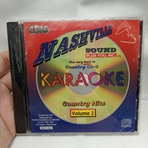 SEALED Nashville Sound Plus You Inc Karaoke Country Hits Volume 2 CD + G - £15.11 GBP