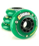 Set of 4 Prime Inline Wheels 88A  80mm-GLUON PrimeThane: Hybrid CoPolyme... - $46.74