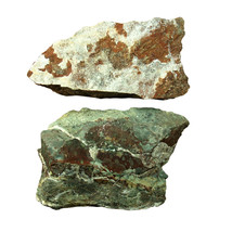 Upper Pillow Lava 2 Mineral Rock Specimens 767g Cyprus Troodos Ophiolite 04017 - £45.68 GBP
