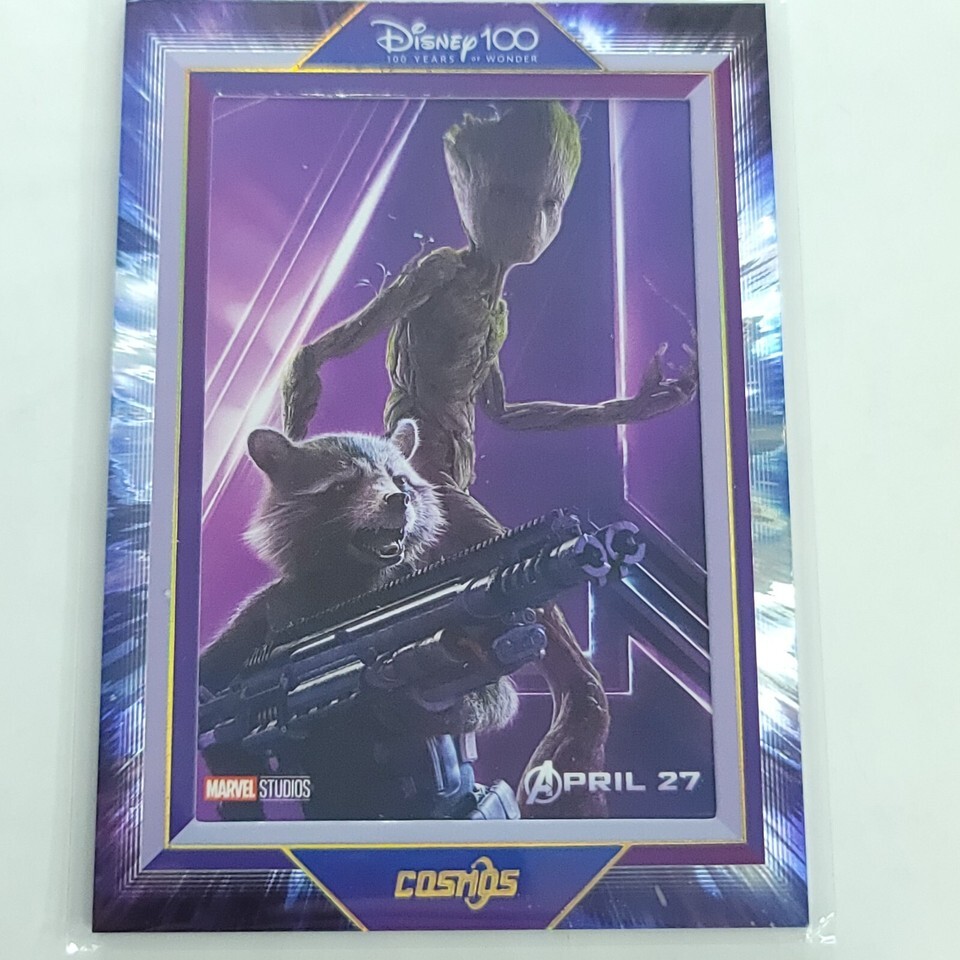 Rocket Groot Infinity War Kakawow Cosmos Disney All Star Movie Poster 05... - $33.65