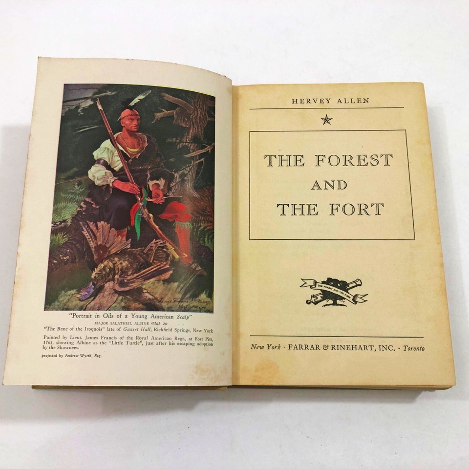 The Forest and the Fort by Hervey Allen 1943 1st Edition Hard Back Item image 7
