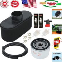 Kawasaki Lawn Mower Air &amp; Oil Filter Combo with Spark Plugs for Top Effi... - $590.63 MXN