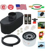 Kawasaki Lawn Mower Air &amp; Oil Filter Combo with Spark Plugs for Top Effi... - $590.63 MXN