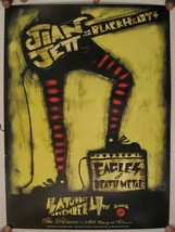 Joan Jett And The Blackhearts Poster Fillmore San Francisco CA November 4 2006 &amp; - £70.78 GBP