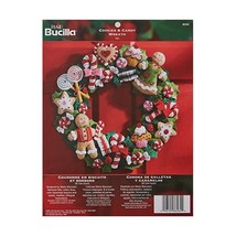 Bucilla Cookies and Candy Wreath Felt Applique Kit  - $106.00