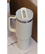 Christmas Gift  - 40 Oz Tumbler with Handle and Straw Cup with Lid BEST QUALITY - $13.91