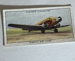 Wibault Air Liner  John Player &amp; Sons Vintage Cigarette Card #28 - $2.96