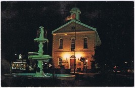 Postcard Oxford Museum At Night Woodstock Ontario - £1.68 GBP