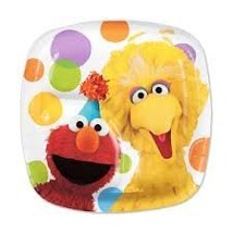 Sesame Street Party Small Pocket Paper Plates (8ct) - $8.70