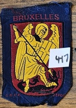 Group of 10 Vintage Cloth Patches Europe and BSA Boy Scouts 1950s - 1970s - £30.02 GBP