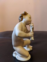 Vintage Germany Rosenthal Porcelain Figurine Putti Cherub Playing Lute F... - $150.00