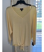 New With Tags Womens Alyx Yellow Sweater Size XL - $8.90