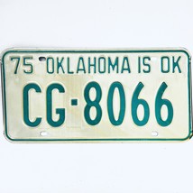 1975 United States Oklahoma Craig County Passenger License Plate CG-8066 - €11,20 EUR