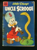 Walt Disney&#39;s Uncle Scrooge #19 1957-CARL BARKS-DELL COMICS-reading Copy Fr - £23.26 GBP