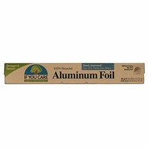 IF YOU CARE 100% Recycled Aluminum Foil Roll, 50 Sq. Ft. Roll - £10.92 GBP