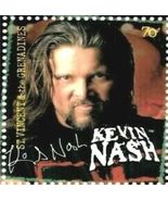 1999 Wcw Big Sexy Kevin Nash St. Vincent 70 cents wrestling stamp Buy it... - £1.48 GBP