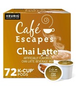CAFE ESCAPES CHAI LATTE KCUPS 72CT - €40,44 EUR