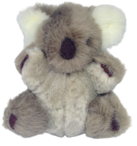 San Diego Zoo Koala Plush Wild Animal Safari Park 6&quot; Gray Sitting Stuffed Toy - £9.63 GBP